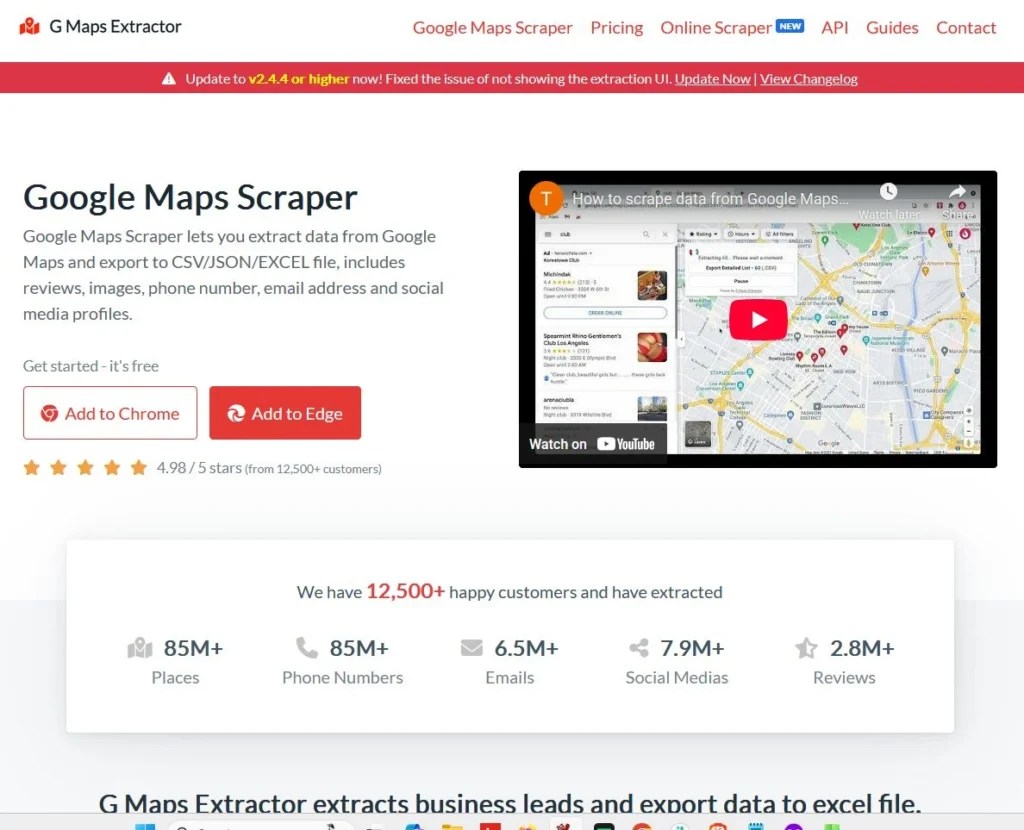 Best Google Maps Scrapers Top 10 Tools Compared 2026 MapScraping Maps Extractor