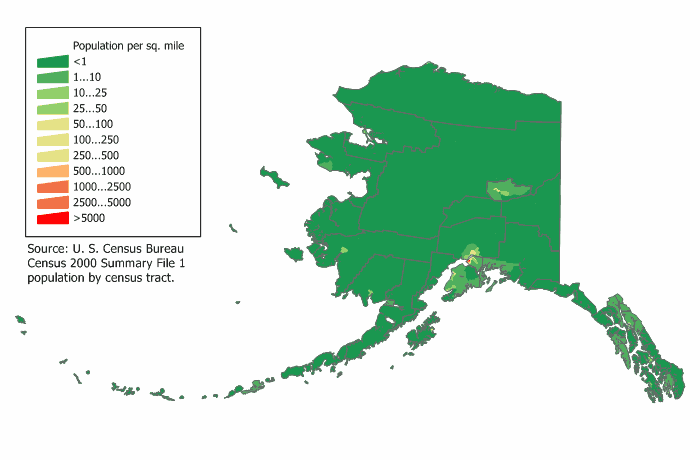 The Journey Begins Iditarod Alaska Population Map 