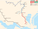 Cagliari Metro Map Mapsof Net