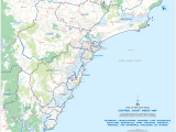 Central Coast Map Mapsof Net