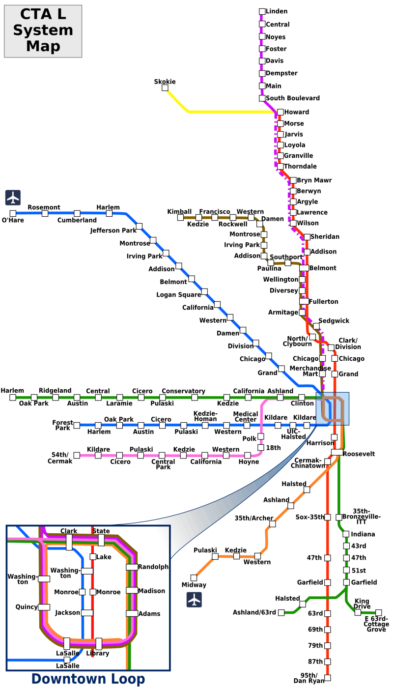 Cta L Train System Alerts Cta Pdf Chicago Transport - Abstract Background Collection - 8K Quality