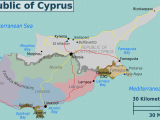 Cyprus Regions Map Mapsof Net