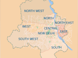 Delhi Districts Map Mapsof Net
