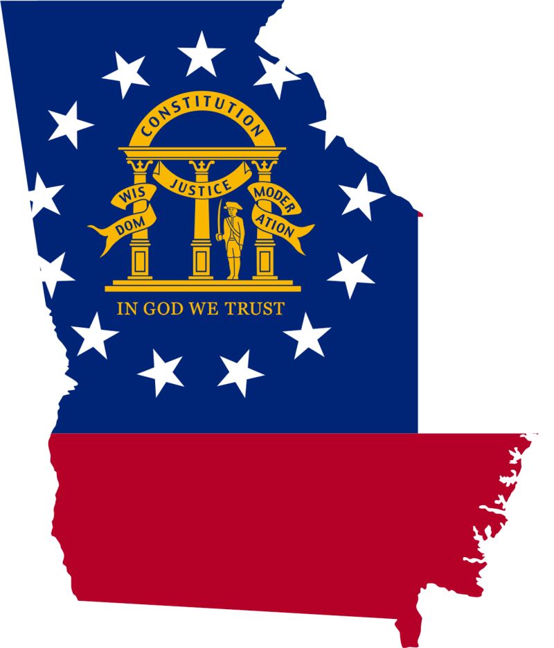 Georgia Flag Map Mapsof Net - Beautiful HD Ocean Designs | Free Download