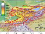 Kyrgyzstan Topography Mapsof Net