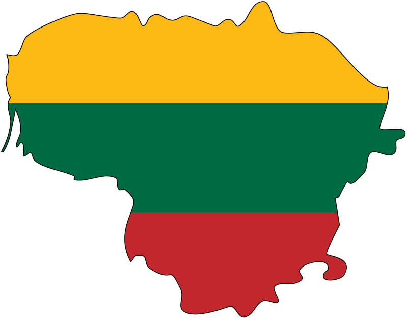Lithuania Topographic Map Mapsof Net - High Resolution Minimal Patterns for Desktop