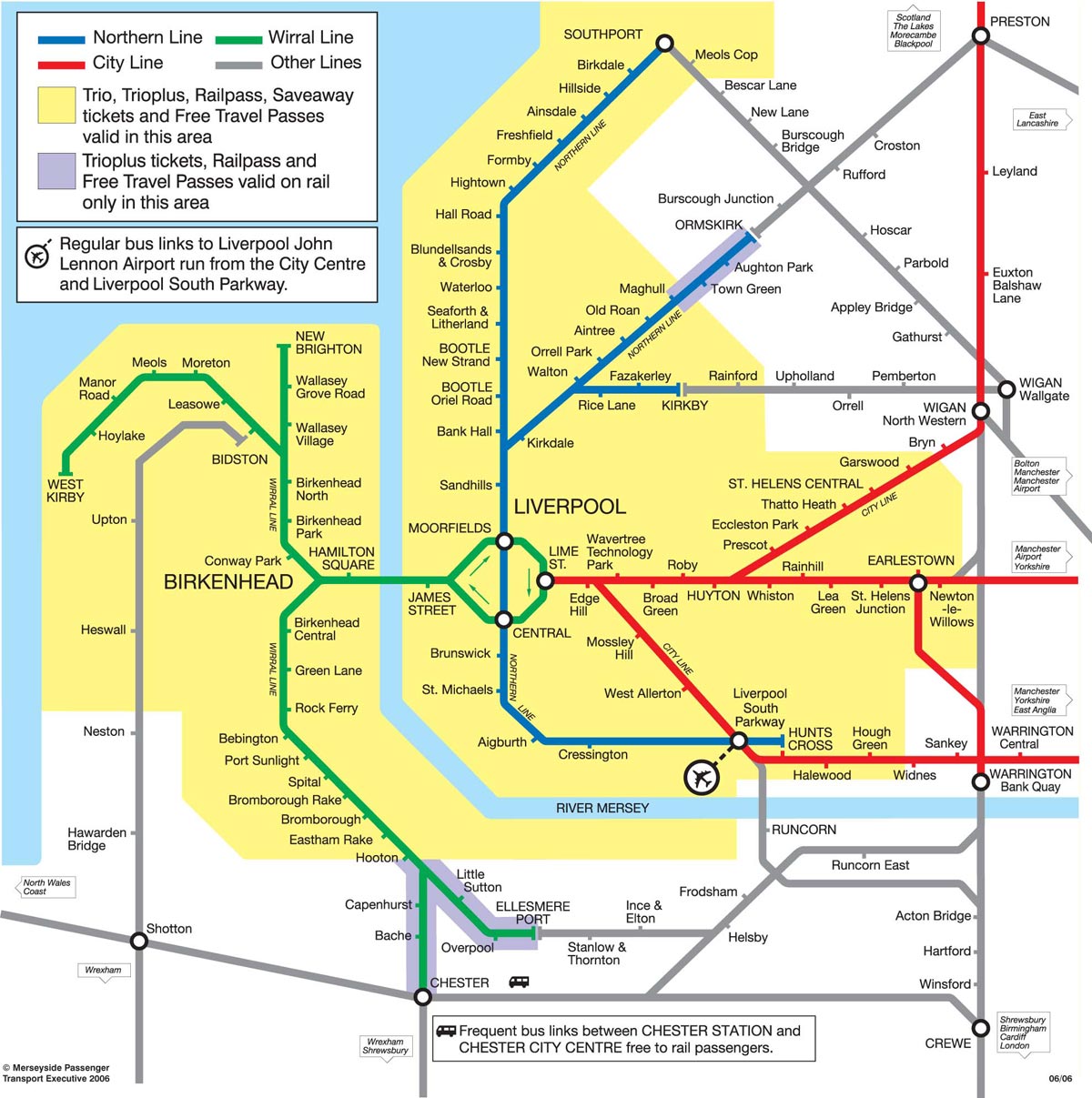 Liverpool Metro System Map Merseyrail Mapsof Net Liverpool Metro System Map 