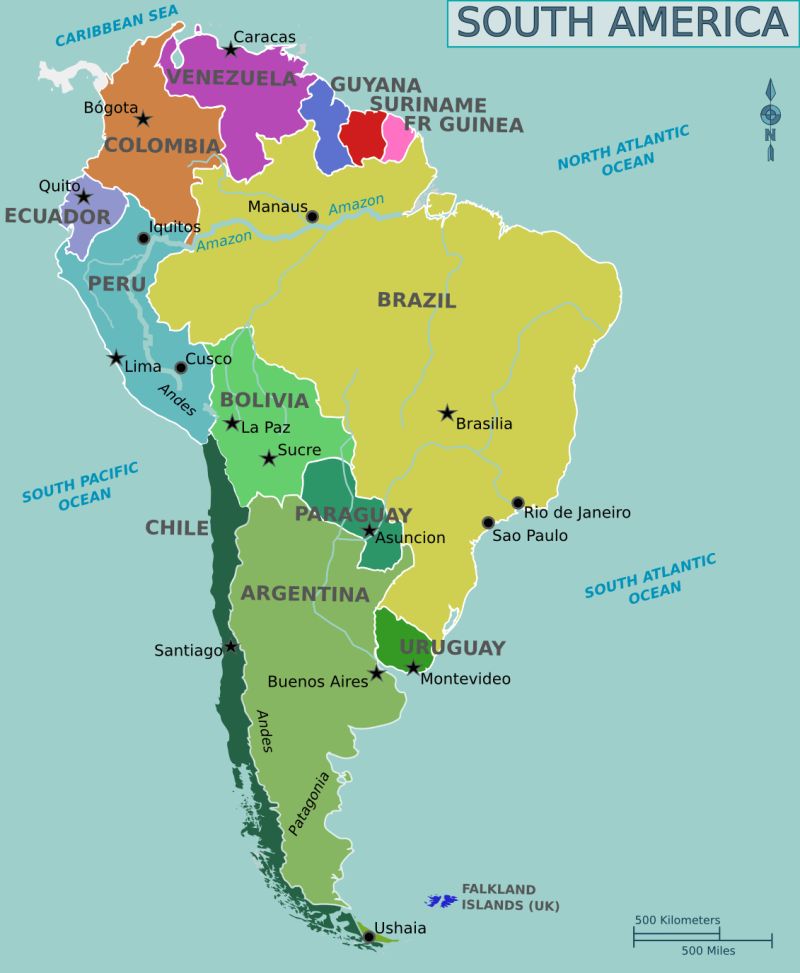South America Historical Map Mapsof Net - Best Landscape Wallpapers in Retina