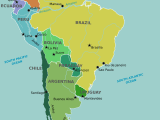 Map Of South America Mapsof Net