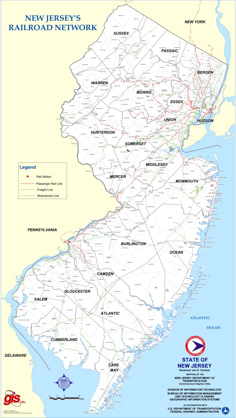 New Jersey Regions Map Mapsof Net - Best Abstract Arts in Ultra HD