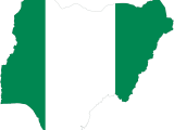 Nigeria Flag Map Mapsof Net