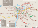 Prague Metro And Tram Map Mapsof Net