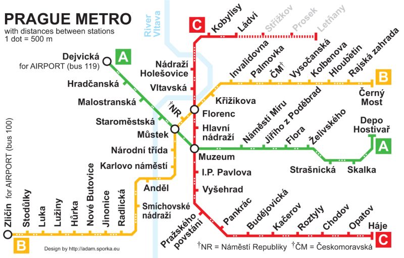 Prague Metro Tram Map Pdf - Minimal Texture Collection - High Resolution Quality