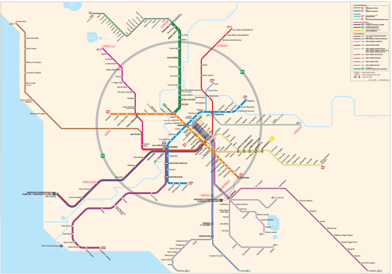 Districts Of Rome Map Mapsof Net - 4K Mountain Illustrations for Desktop