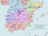 Spain Railways Mapsof Net
