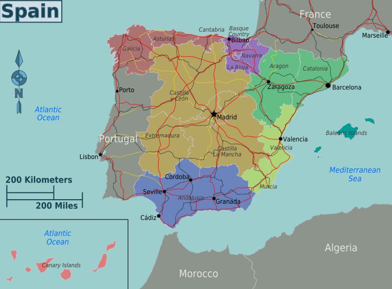 Spain Railways Mapsof Net - Premium City Photo Gallery - Mobile