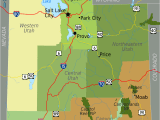 Utah Regions Map Mapsof Net