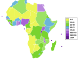 Africa Population Density Mapsof Net