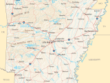 Arkansas Reference Map Mapsof Net