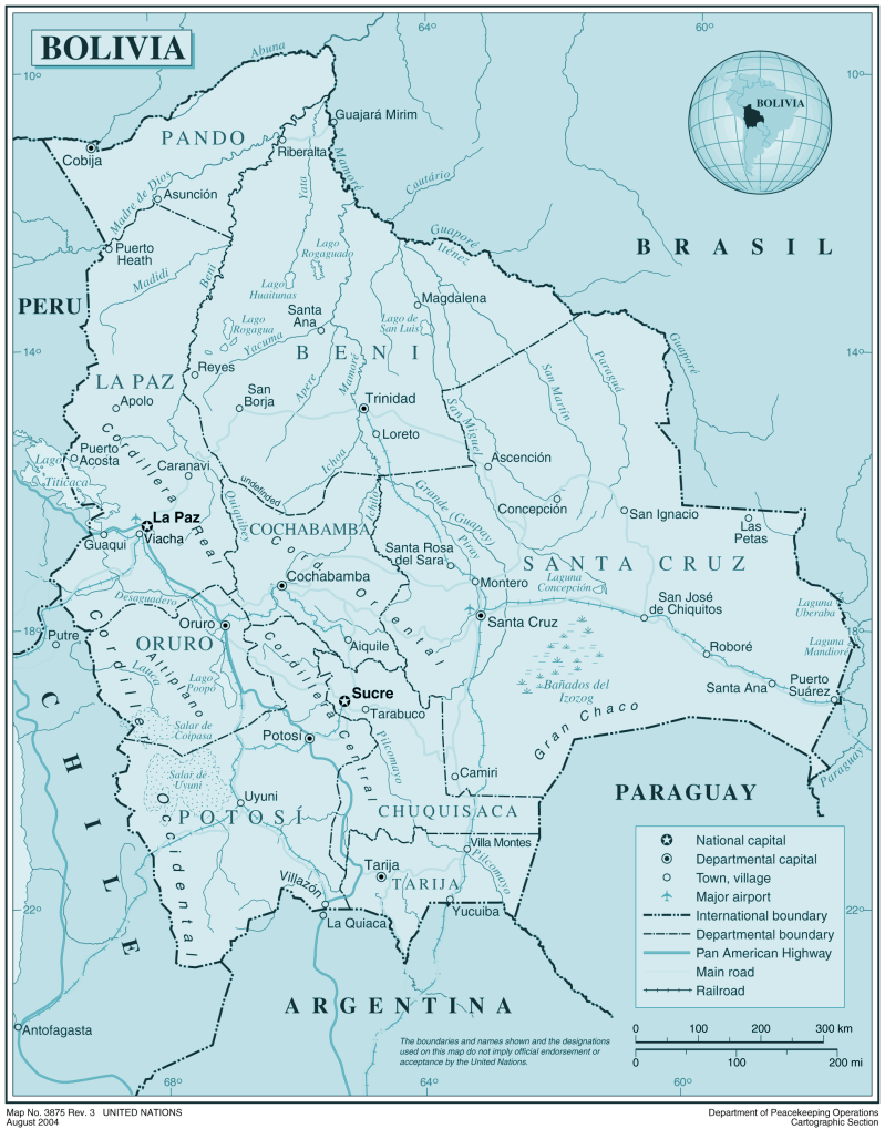 Bolivia Municipios Mapsof Net - Premium Gradient Photo Gallery - Full HD