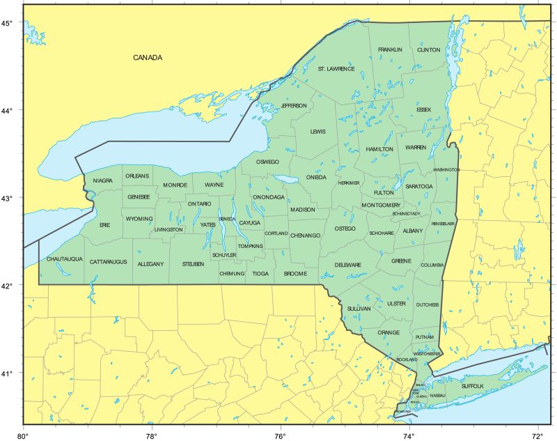New York County Map Mapsof Net - Premium Gradient Image Gallery - Desktop