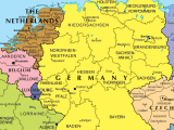 Germany And Netherlands Map Mapsof Net