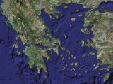 Greece Satellite Map Mapsof Net