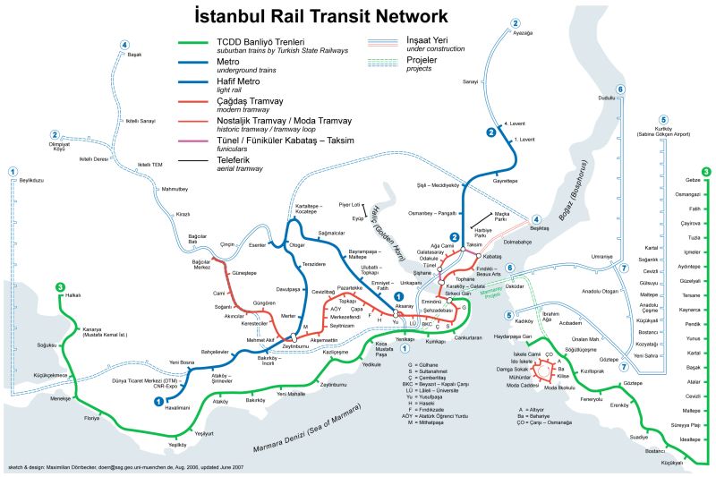Istanbul Metro Map Subways Mapsof Net - Abstract Patterns - Modern High Resolution Collection