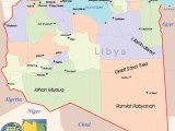 Libya Political Map Mapsof Net
