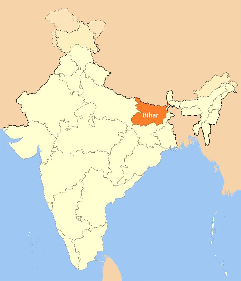 Bihar Map Bihar State Map India - Premium Mobile Nature Images | Free Download