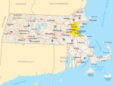 Massachusetts Reference Map Mapsof Net