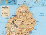 Mauritius Physical Map 2 Mapsof Net