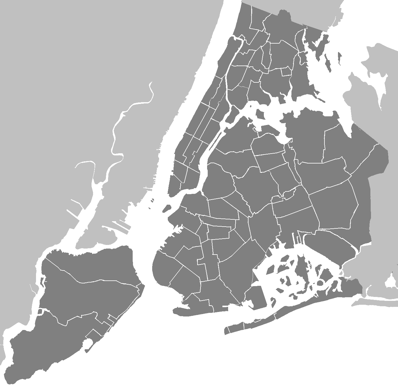 Two main cultures had become dominant as the iroquoian and algonquian developed. Blank, usable map of NYC boroughs?