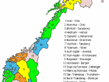 Noorwegen Provincies Mapsof Net