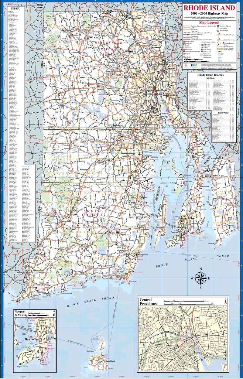 Rhode Island County Map Mapsof Net - Stunning Sunset Texture - Desktop