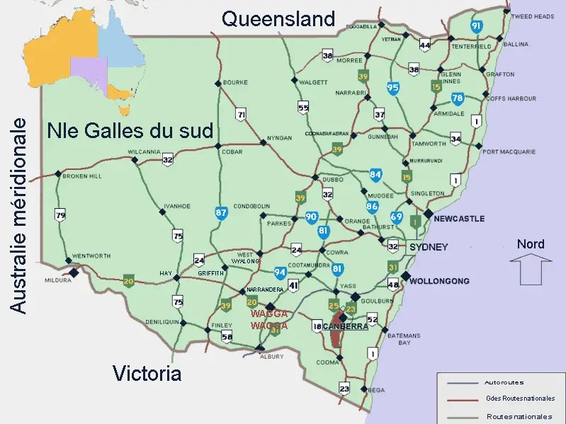 Wagga wagga • mapsof.net