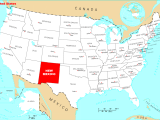 Where Is New Mexico Located Mapsof Net