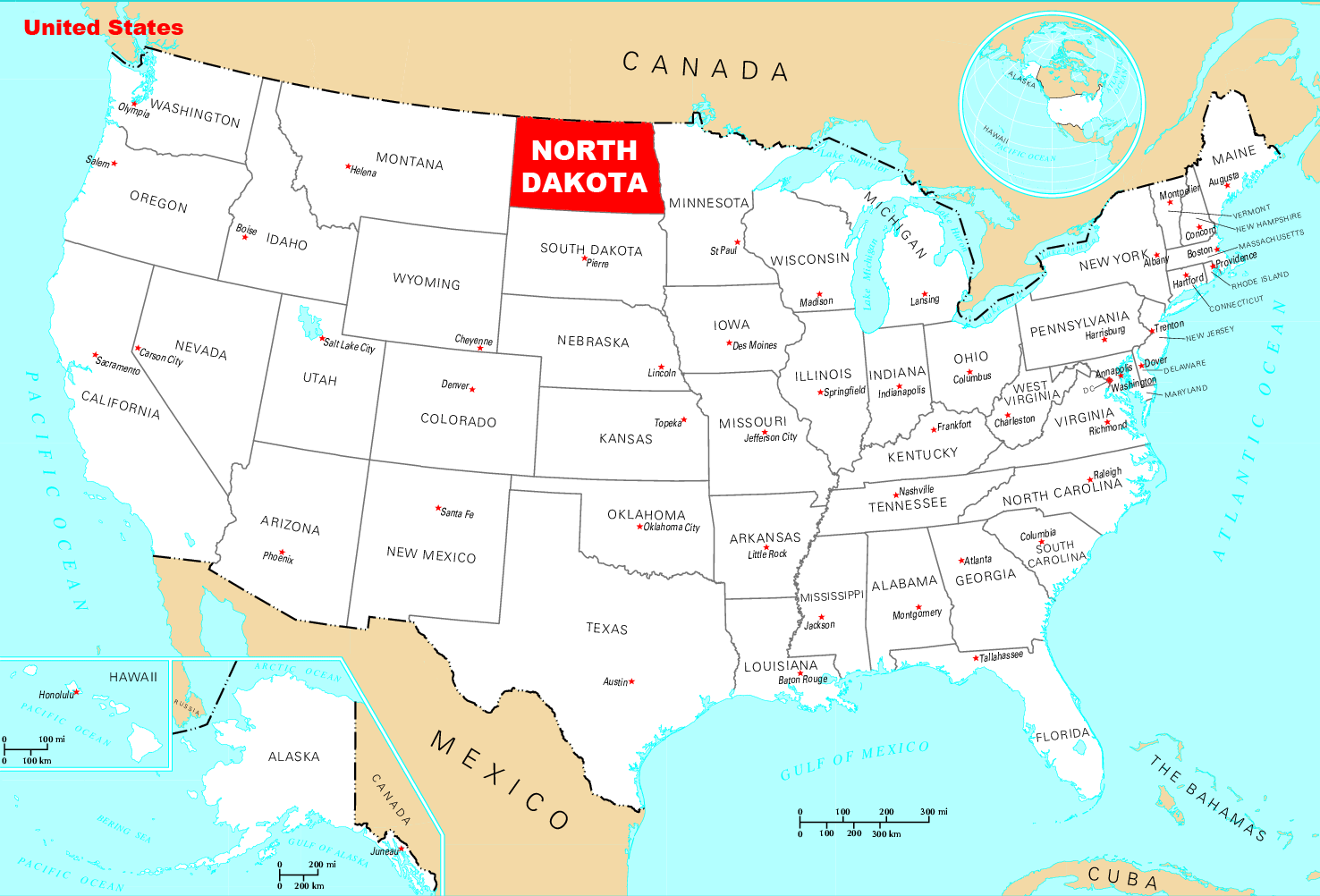 Where Is North Dakota Located Mapsof Net Where Is North Dakota Located 