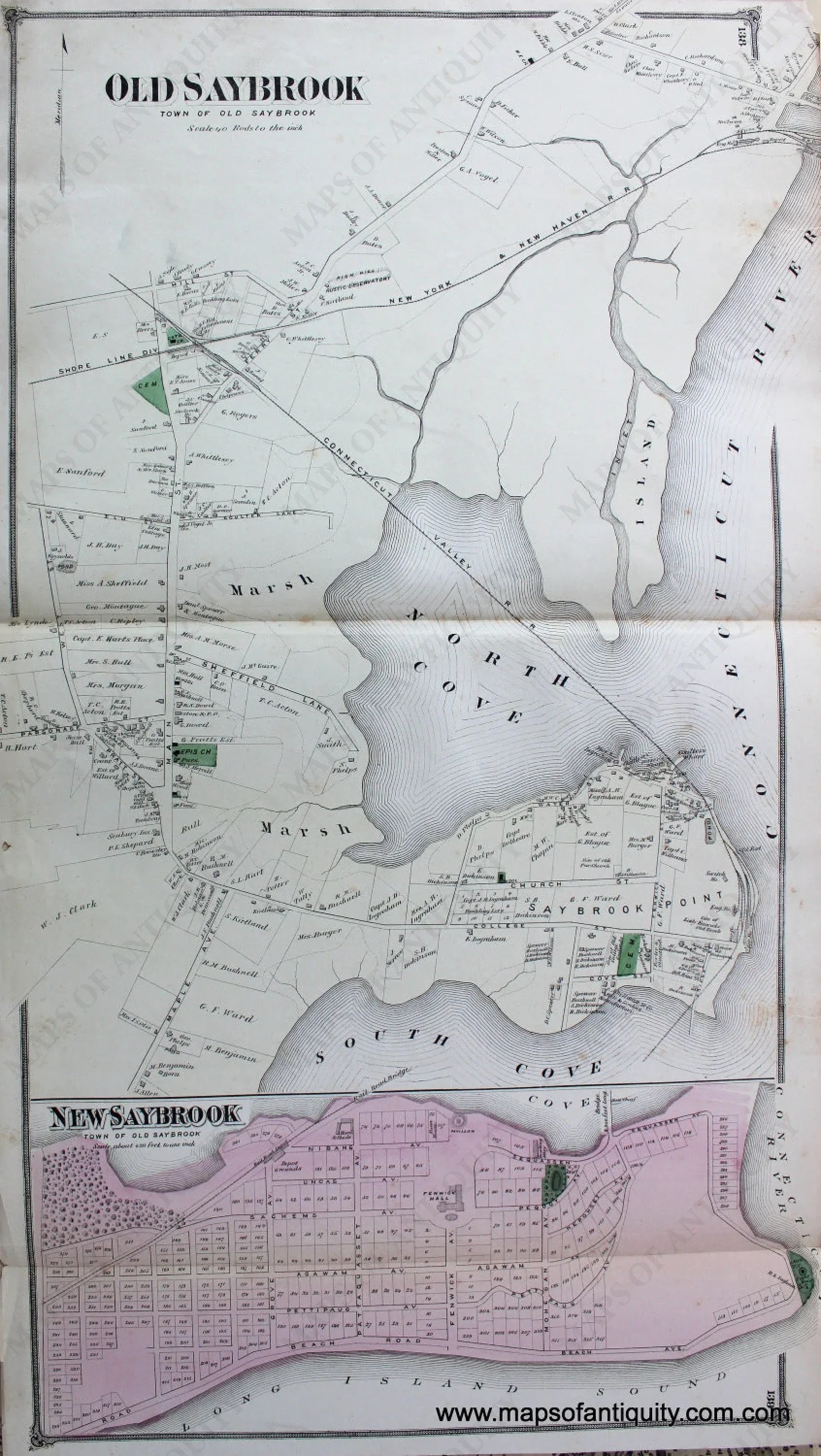 1874 Old Saybrook Center New Saybrook Town Of Old Saybrook CT CON373 9a061bd7 Fdb2 4612 A85d