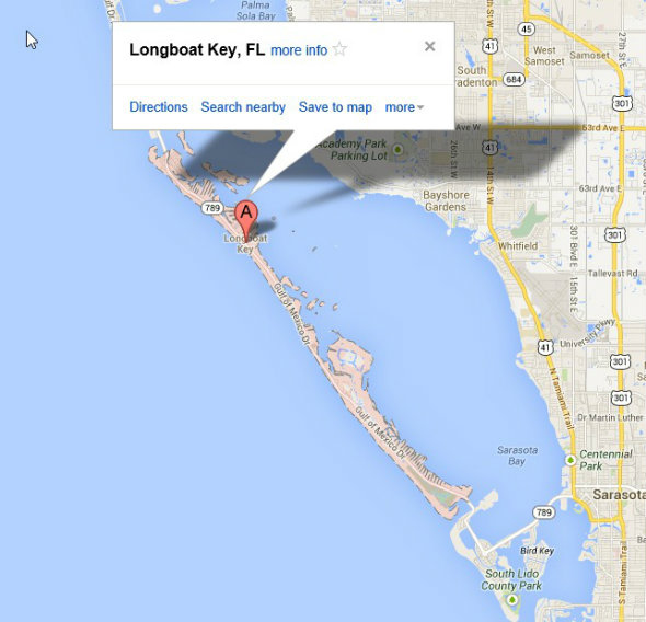 Longboat Key Florida Street Map Longboat Key Fl 1241150 Florida Map 31 Longboat Key Florida Map Maps Database Source 