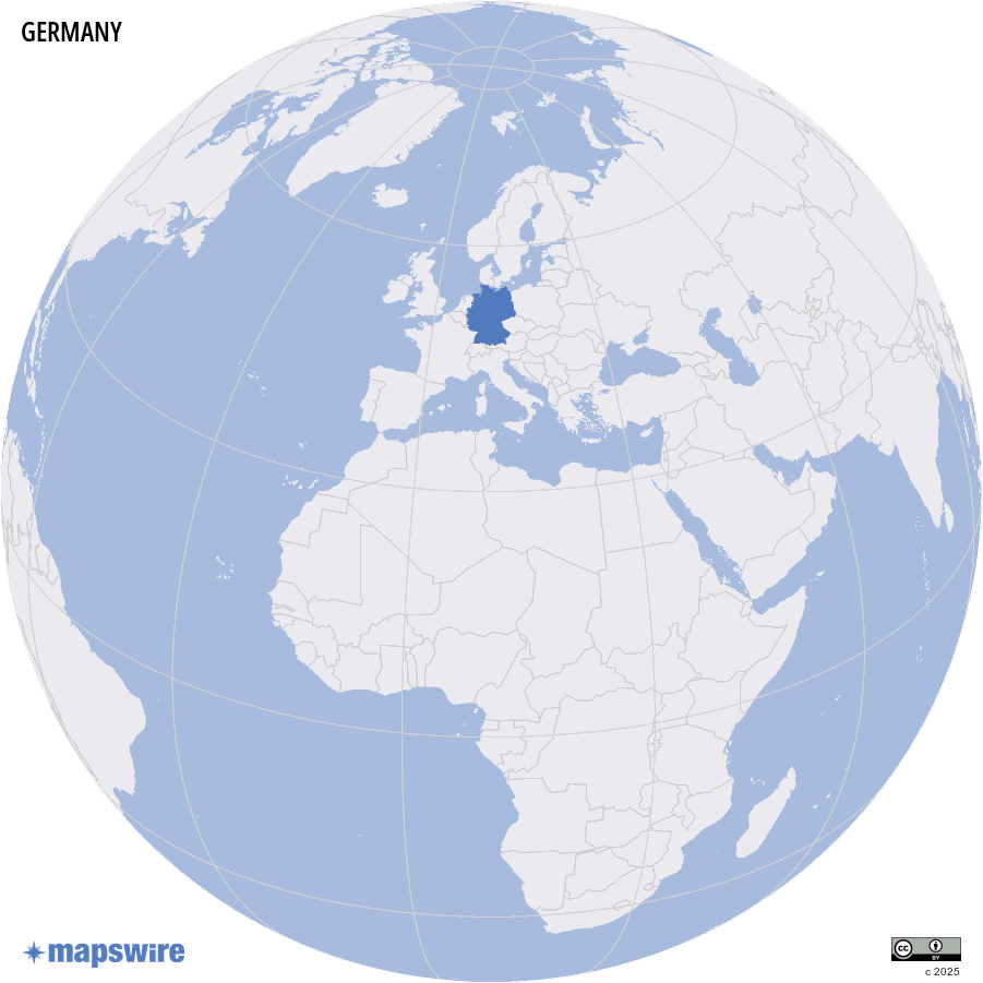 Free Maps Of Germany Mapswire De Where Is Germany 