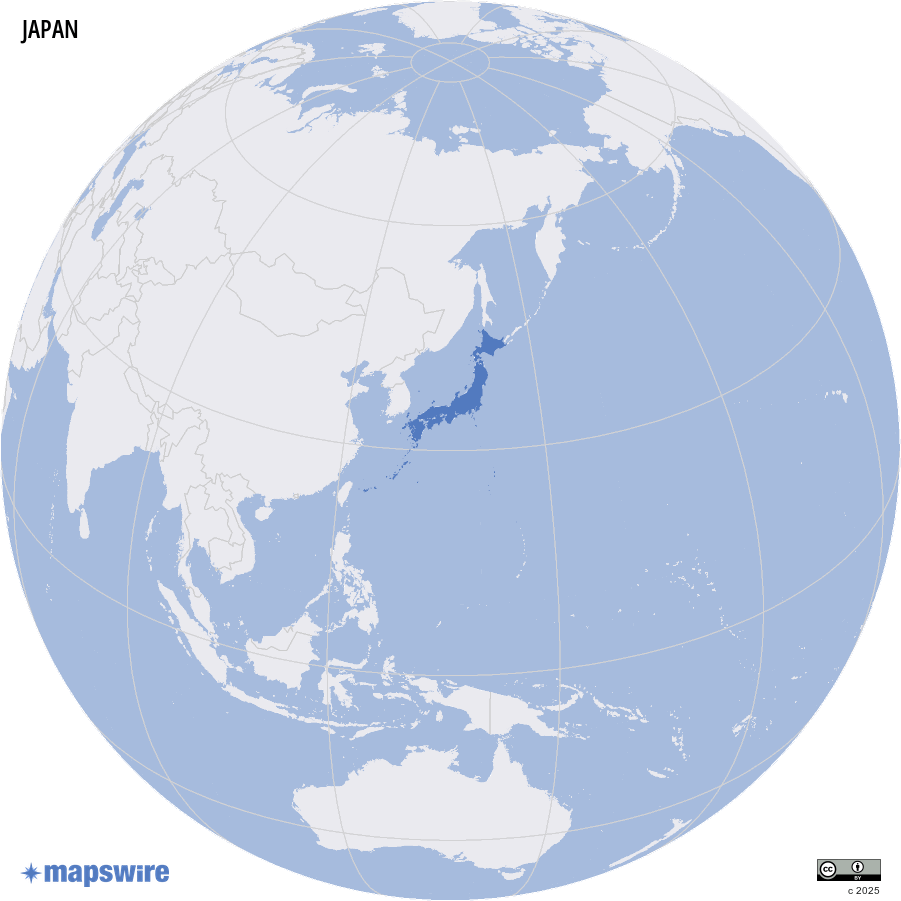 Free Maps Of Japan Mapswire Jp Where Is Japan 