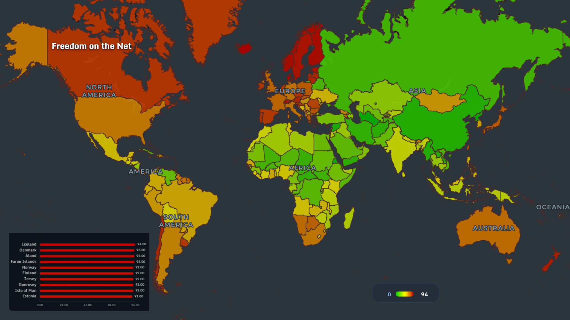 Global Digital Divide Map 2026 Freedom Access And The Future Of Work Freedom 