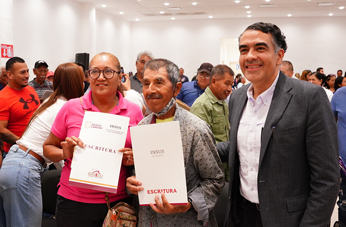 Impulsa IMVISU escrituración para regularizar patrimonio de 600 familias