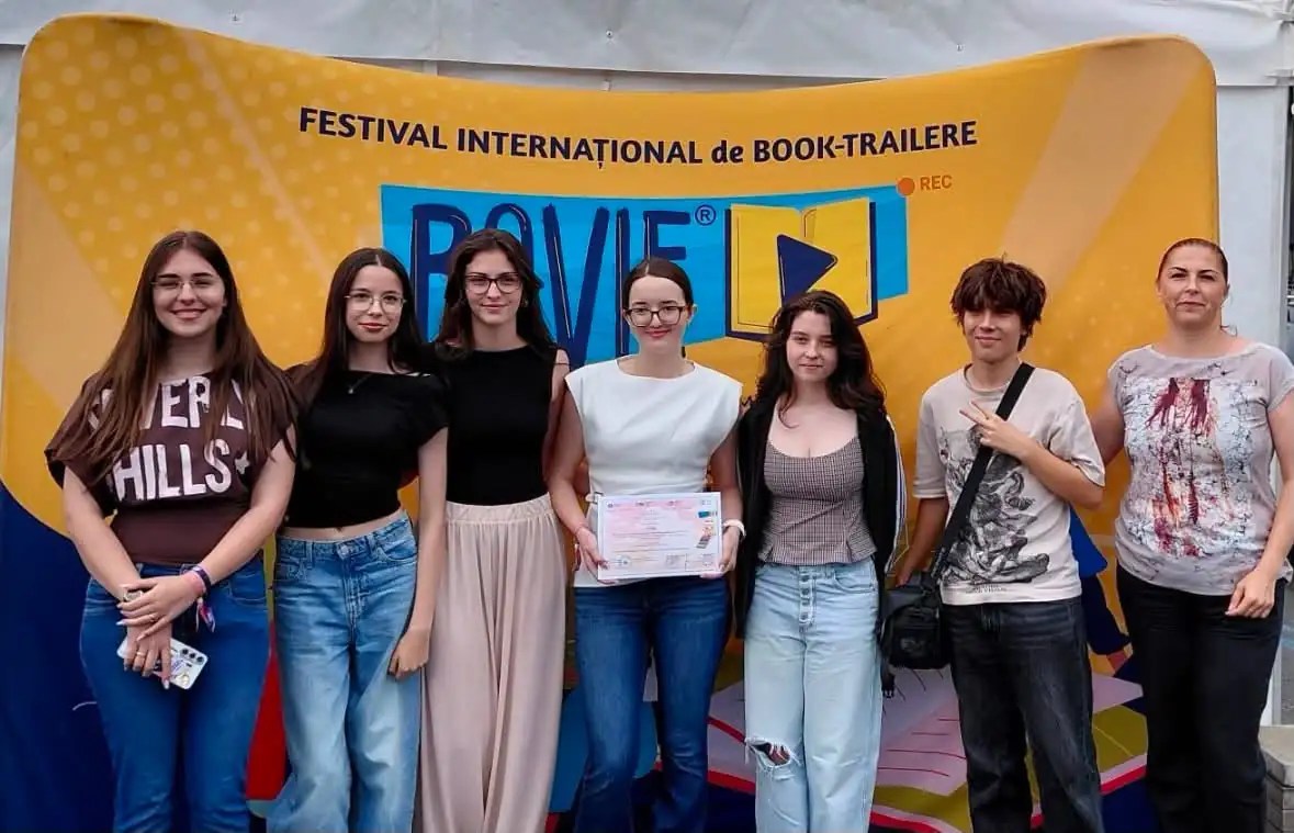 ISOpixel, echipa Colegiului Național „Vasile Lucaciu” Baia Mare, premiată la Festivalul Internațional de Book Trailere Boovie 2026