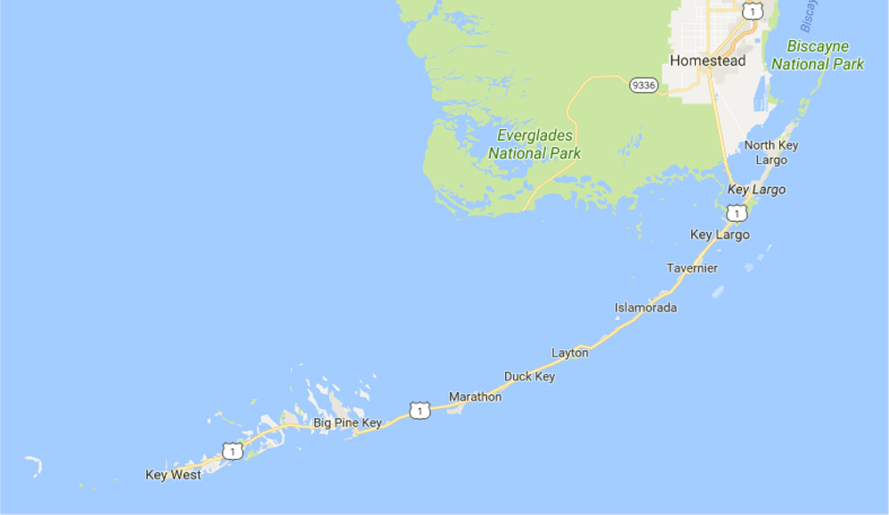 Visiter Les Keys Les Plus Belles Florida Keys Map Key West Bus Tour Florida Keys Map 