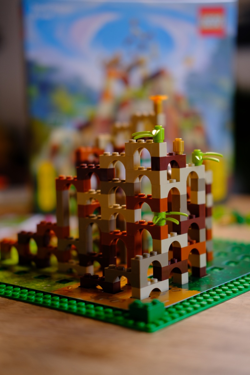 Monkey Palace game board complete