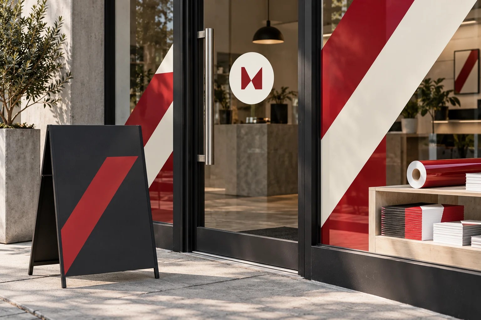 Print & Signs — illustrative service concept