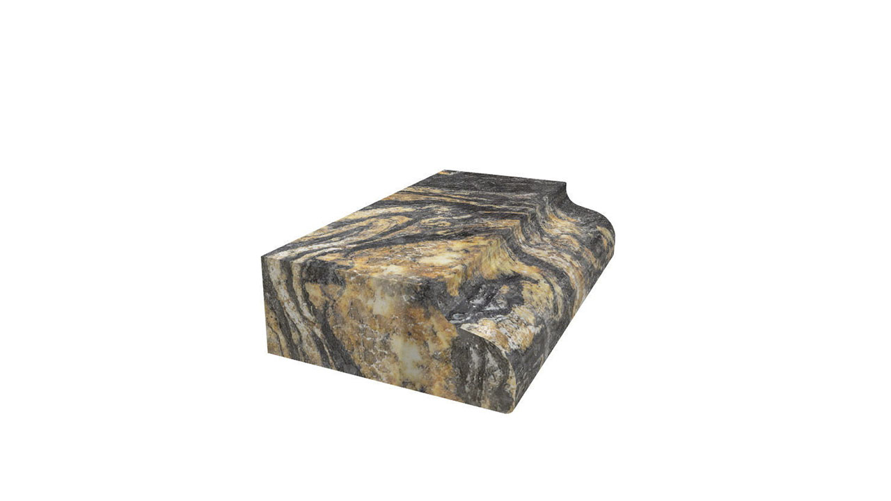 Ogee countertop edge