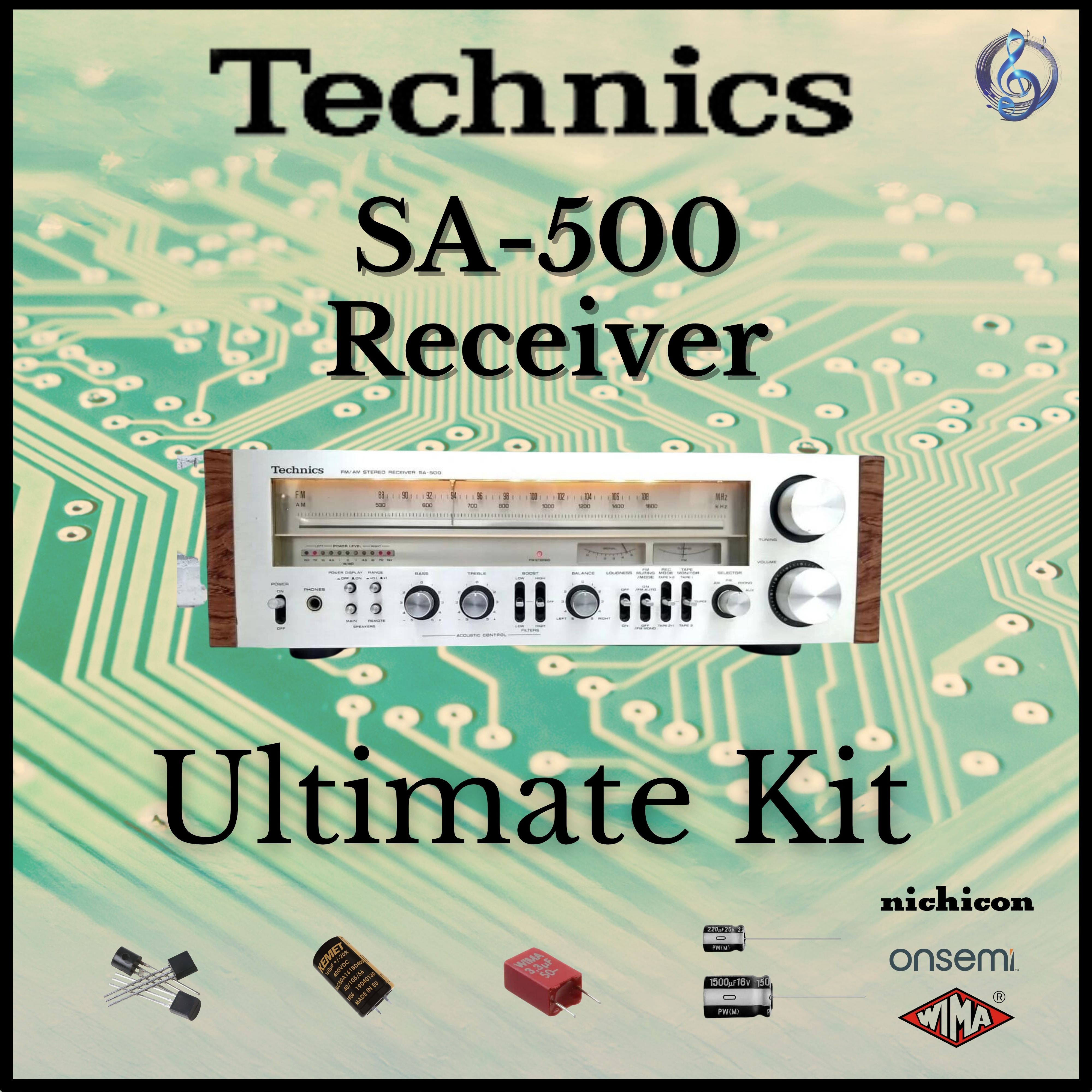 Technics SA-500 Ultimate Kit – Stereo Hifi Restoration Kit